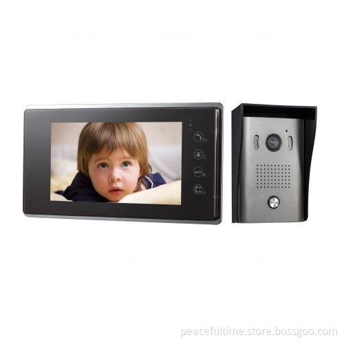 New 7inch Video Door Phone Snap Shot Vp-718V1SD